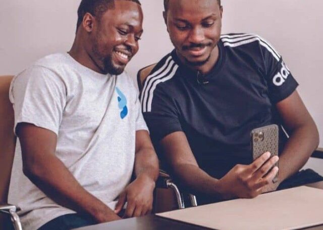 Samuel Baohen (L) and Atsu Davoh (R)