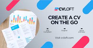 Screenshot of CVLoft.com's Landing page