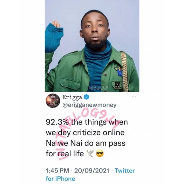 Popular meme page @instablog9ja 