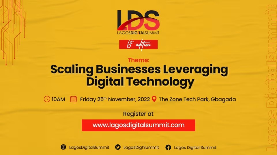 #LDS2022 will focus on scaling Nigerian businesses with digital technology