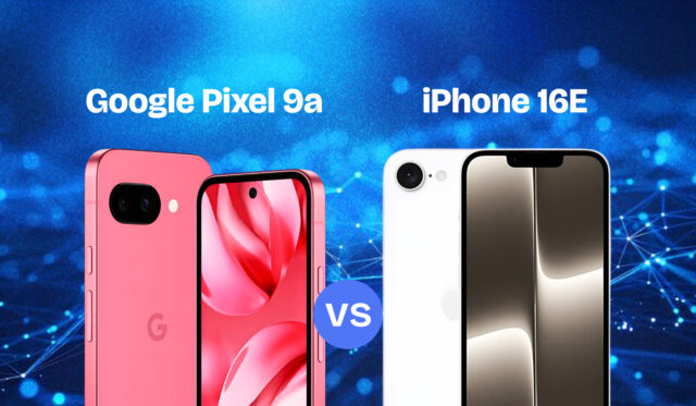 Google Pixel 9a vs. iPhone 16E