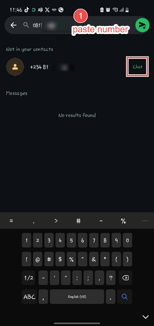 Reliable ways to text a number on Whatsapp without saving it on your phone first