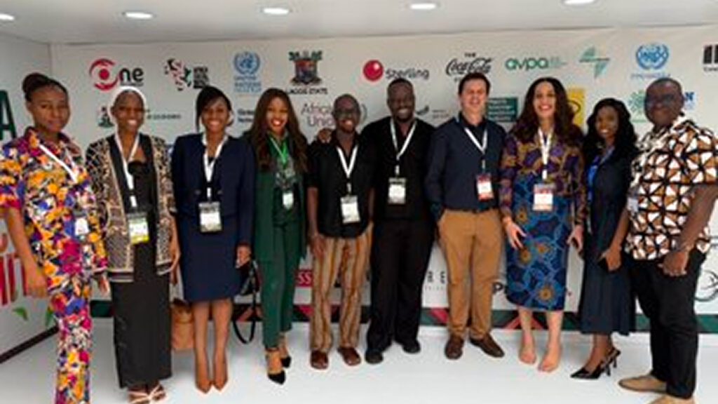 Blueroomcare team at the Africa Social Impact Summit