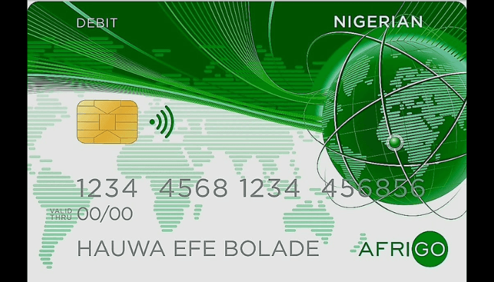 AfriGo card. Source: NIBSS website