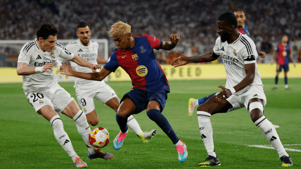 Where to watch Real Madrid v Barcelona (El Clásico 2025)