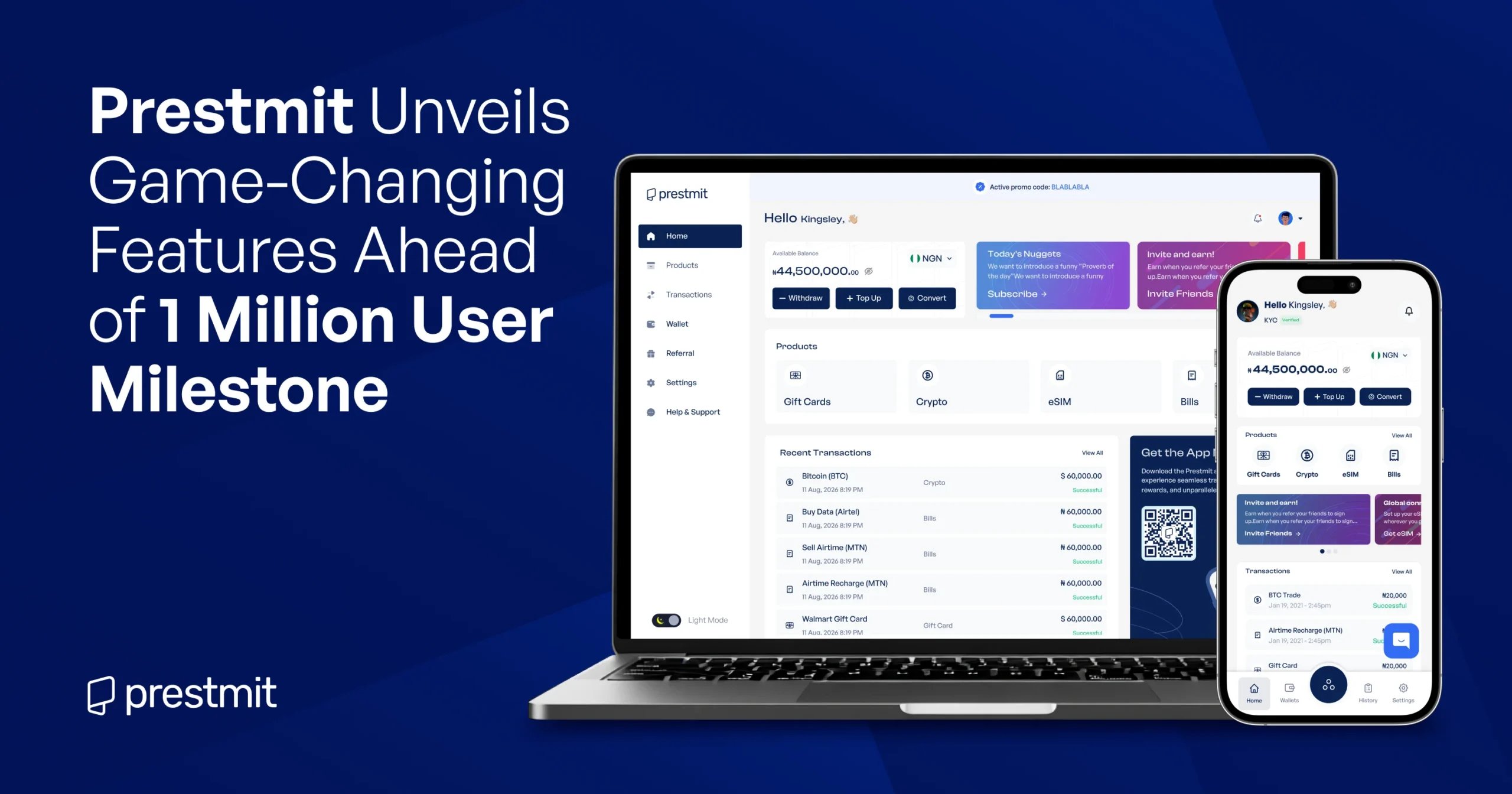 Prestmit unveils Game-Changing Features ahead of 1 million user milestone
