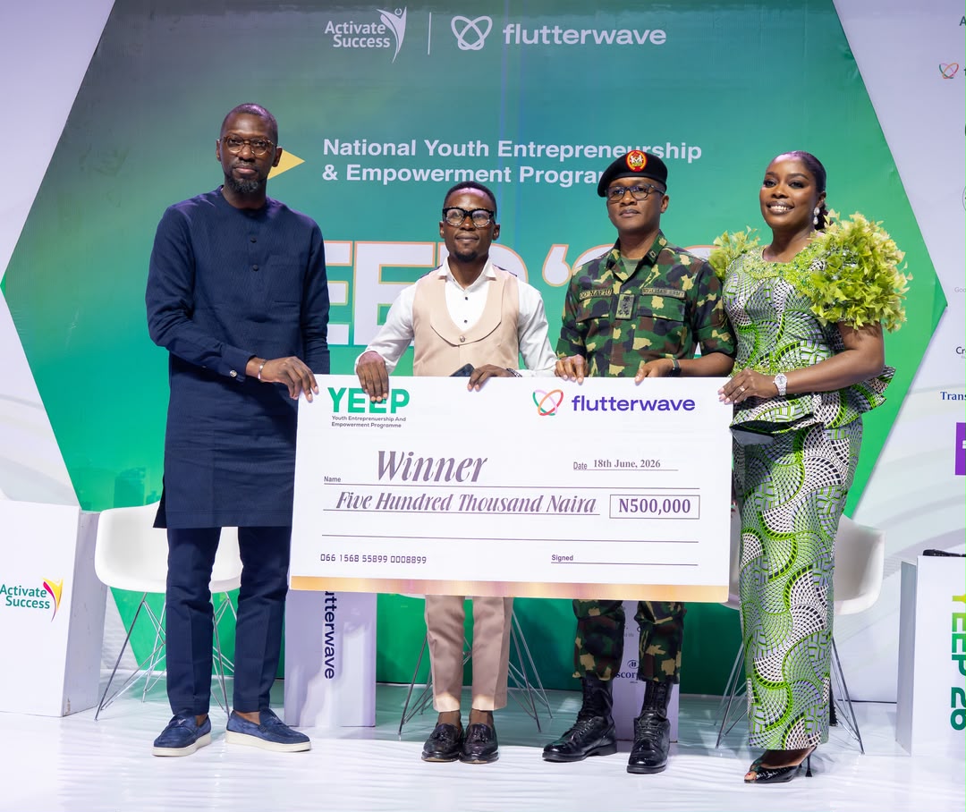 Flutterwave awards 25 grants to young entrepreneurs at YEEP 2026