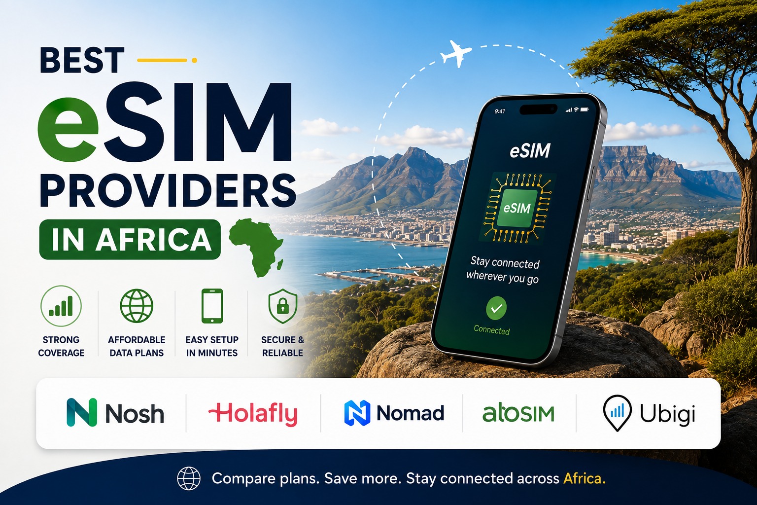 The best eSIM providers in Africa you should know about