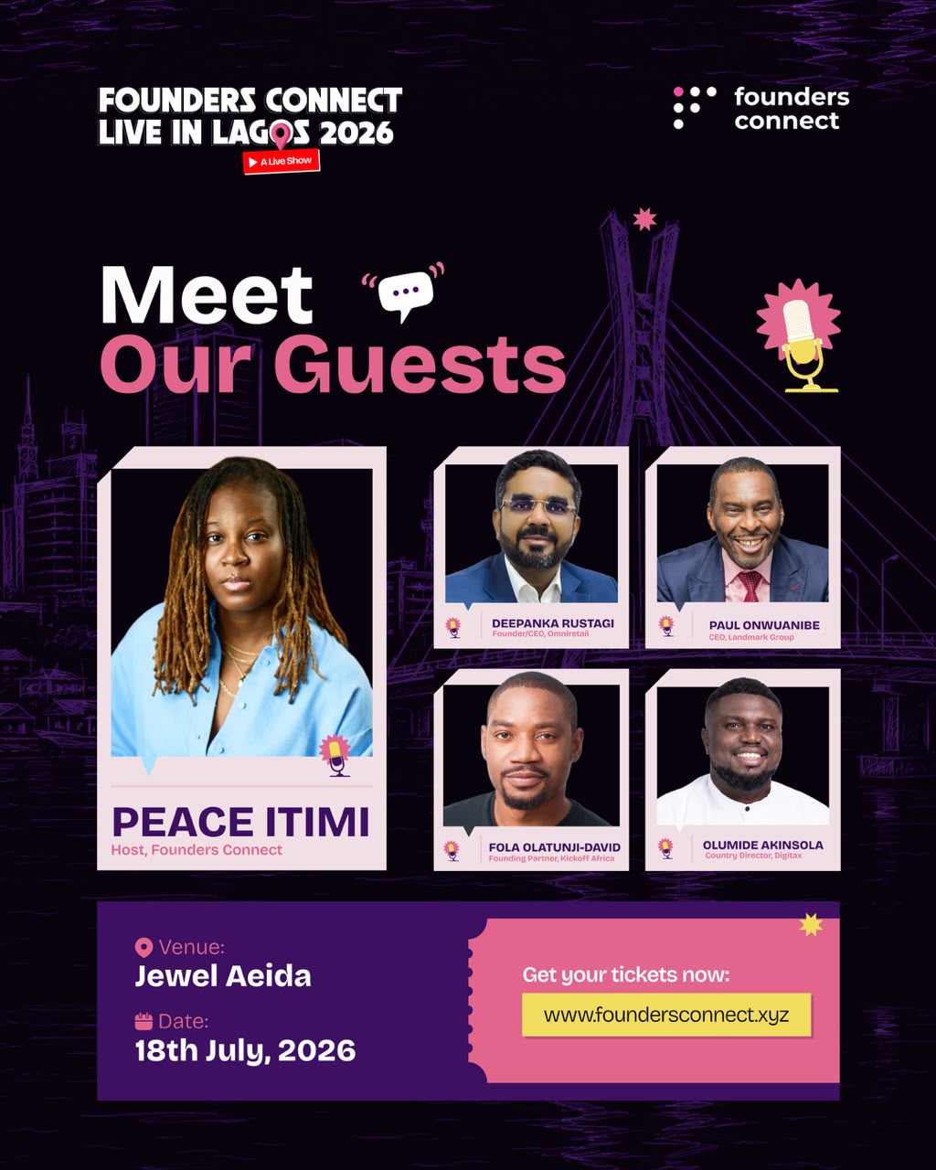 Founders Connect Live in Lagos is Back