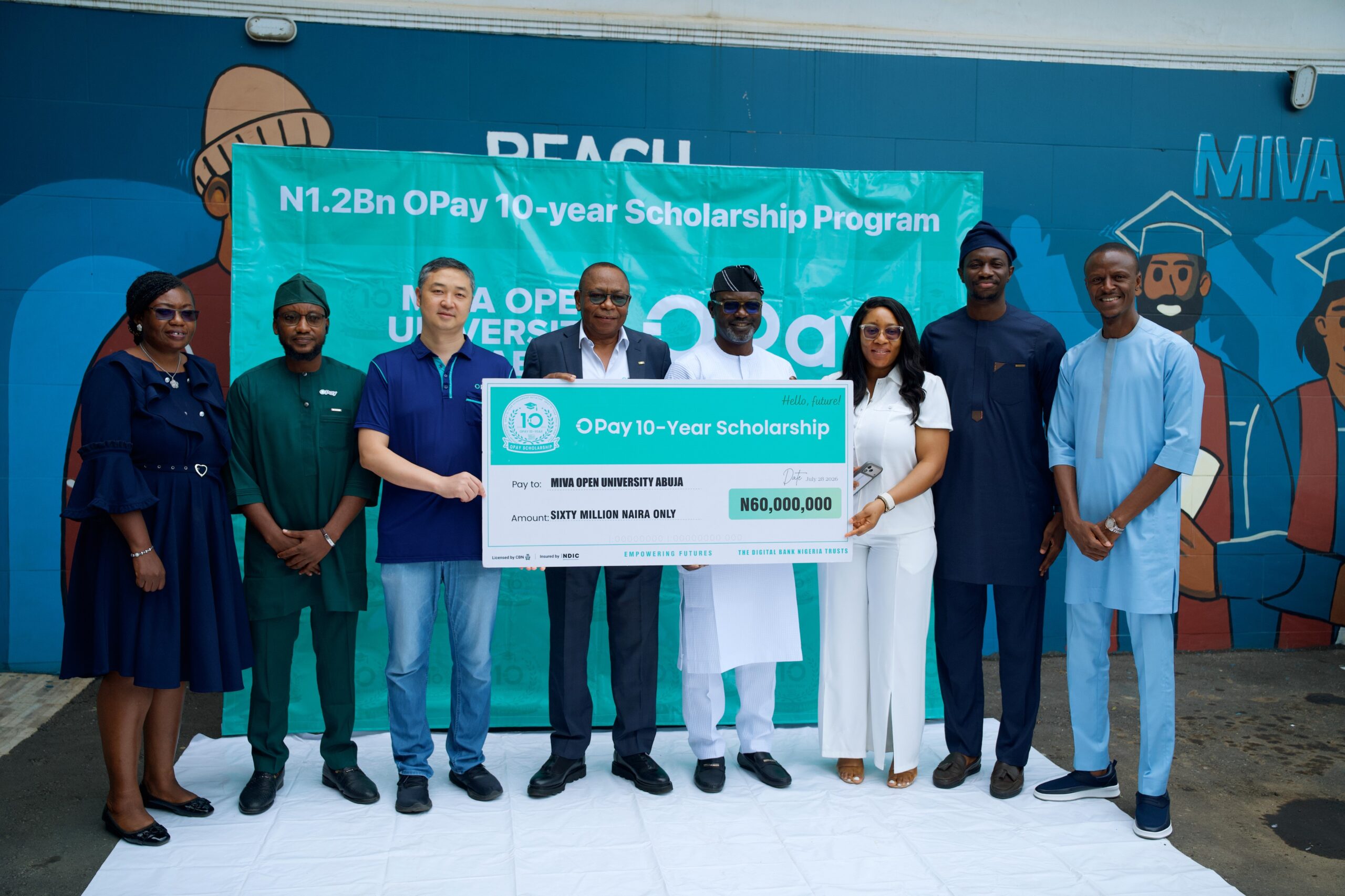 10 Years. ₦1.2bn. 40+ Tertiary Institutions by 2026. OPay Is Here to Stay