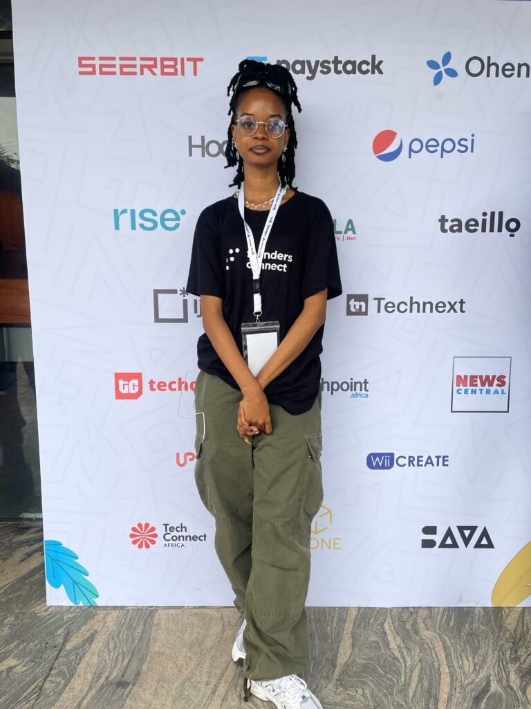 Treasure Okure at Founders Connect