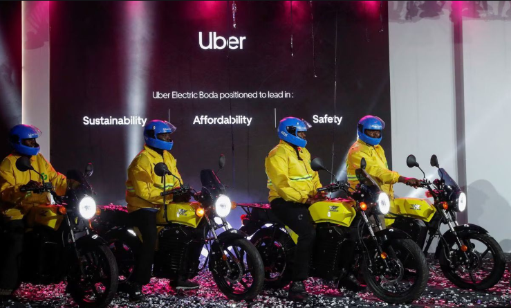 Uber launches electric bikes in Kenya, its first in Africa