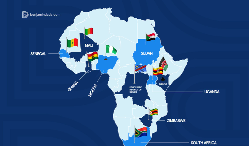 Sub-Saharan Africa’s top 10 remittance recipients in 2022