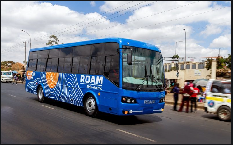 Roam introduces Kenya’s first locally manufactured electric bus