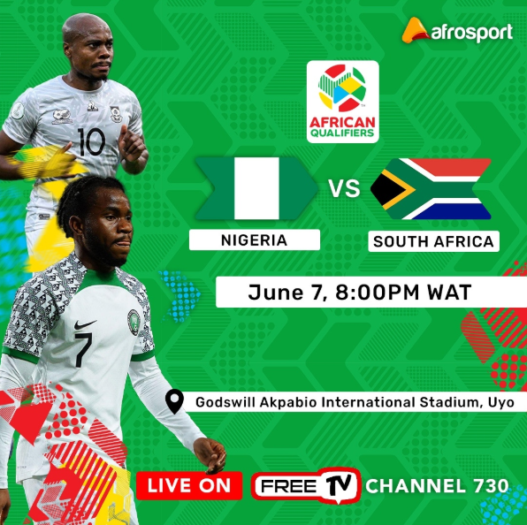 How to watch Nigeria vs South Africa World Cup qualifier for free