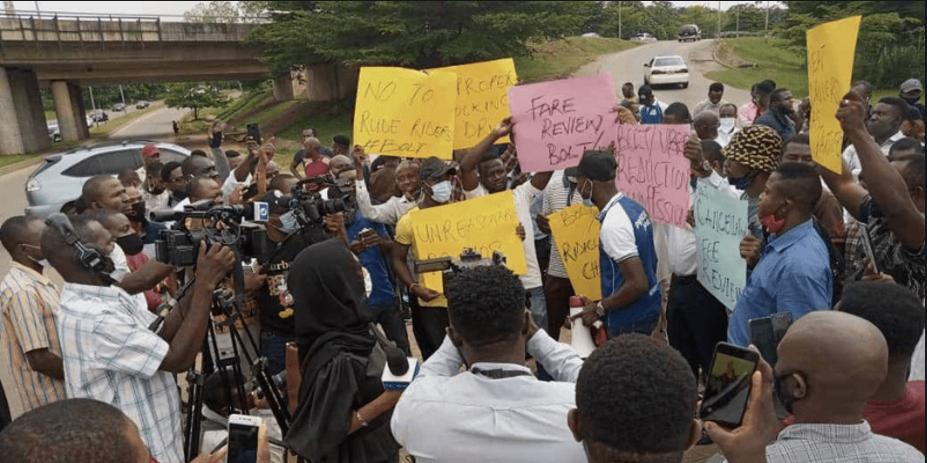 Ride drivers in Kenya commence five-day protest over Uber and Bolt’s non-implementation of 18% commission.