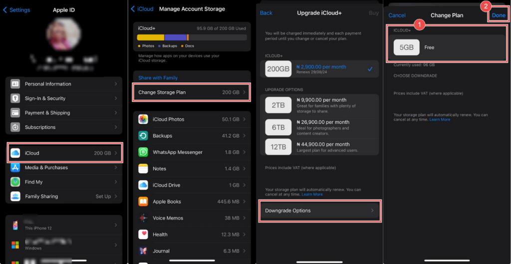 How to cancel your iCloud storage plan on an iPhone