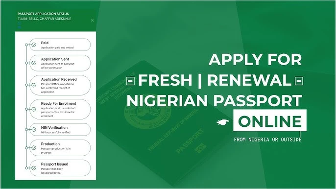 Complete guide to Nigeria’s new CONPAS online Passport System