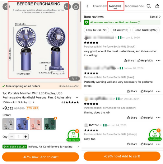 Real Temu Reviews: 6 Nigerian shoppers share what worked