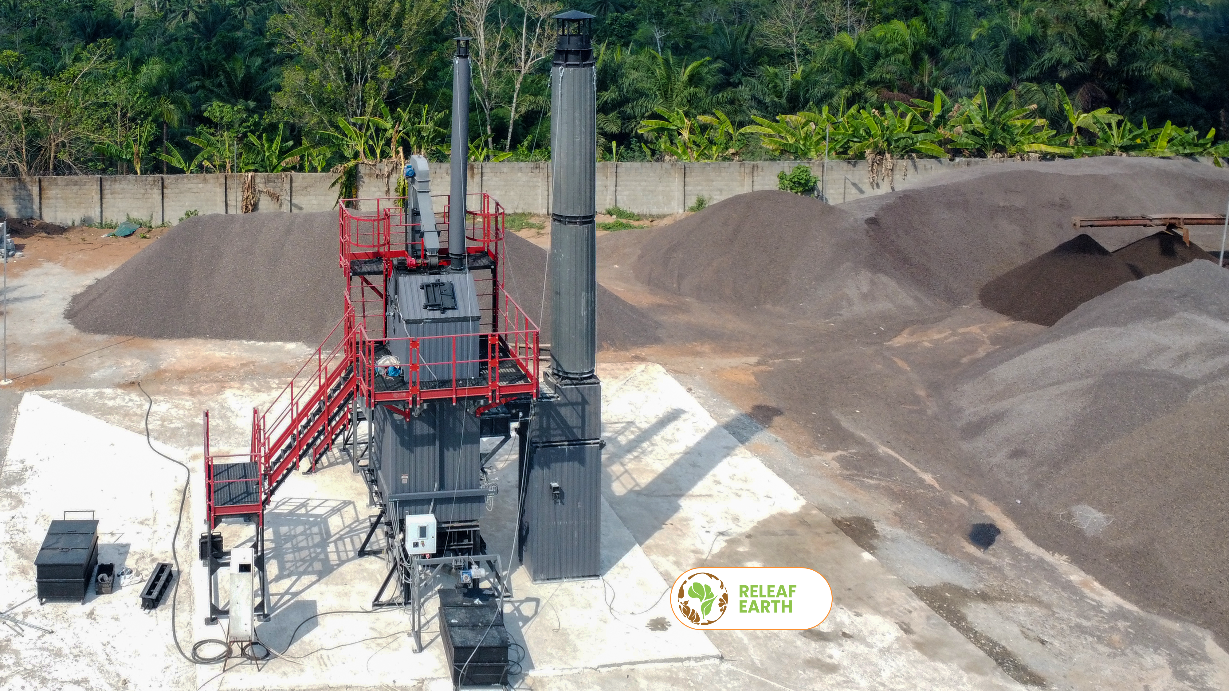 Nigeria’s first biochar plant opens in cross river by Releaf Earth
