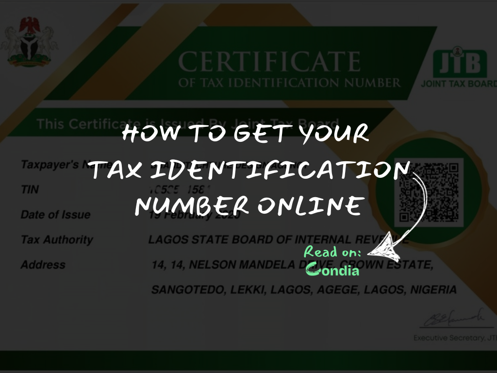 How to obtain Tax Identification Number (TIN) online