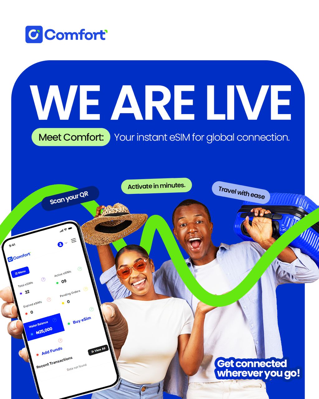 Comfort unveils new global eSIM service after full product pivot
